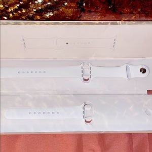 White Apple Watch Band